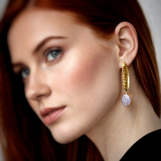 "L'histoire En Moi" earrings