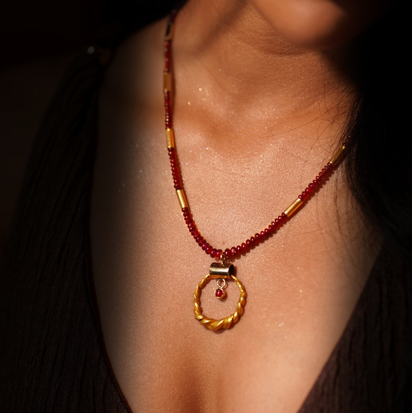 "Blood" necklace